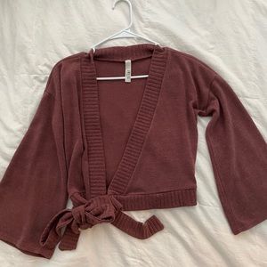 Long Sleeve Wrap Shirt